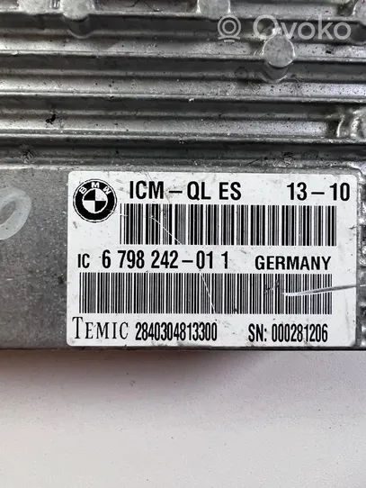 BMW 5 F10 F11 Centralina/modulo sospensioni 6798242