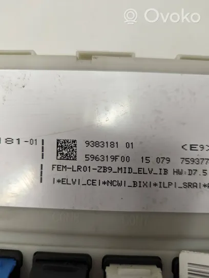 BMW 3 F30 F35 F31 Kit calculateur ECU et verrouillage 8584276