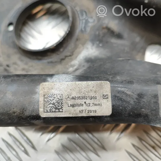 Mercedes-Benz C W205 Braccio di controllo sospensione posteriore superiore/braccio oscillante A2053521900