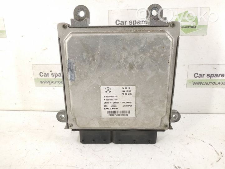 Mercedes-Benz C W204 Calculateur moteur ECU 