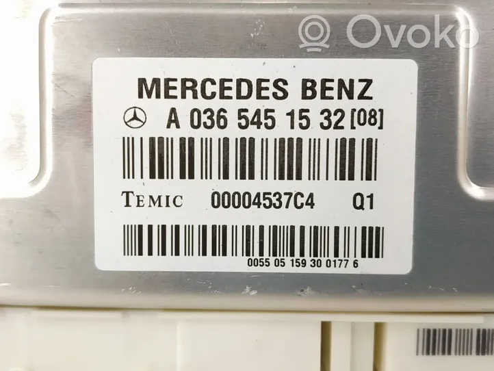 Mercedes-Benz E W211 Pakabos valdymo blokas 