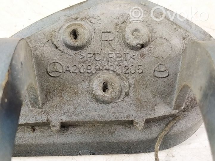 Mercedes-Benz CLK A209 C209 Tappo/coperchio ugello a spruzzo lavafari 