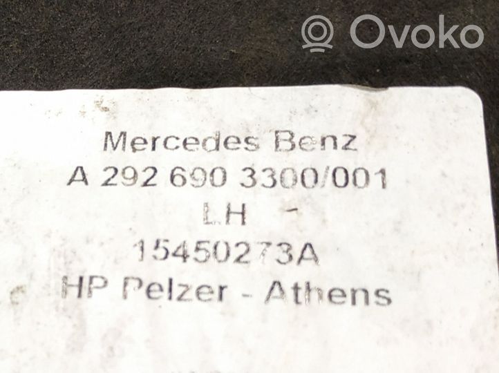 Mercedes-Benz GLE (W166 - C292) Takapyörän sisälokasuojat 