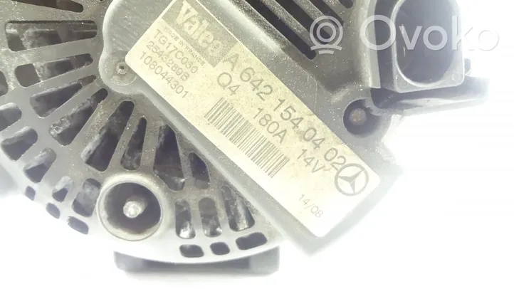 Mercedes-Benz C W204 Generatore/alternatore 