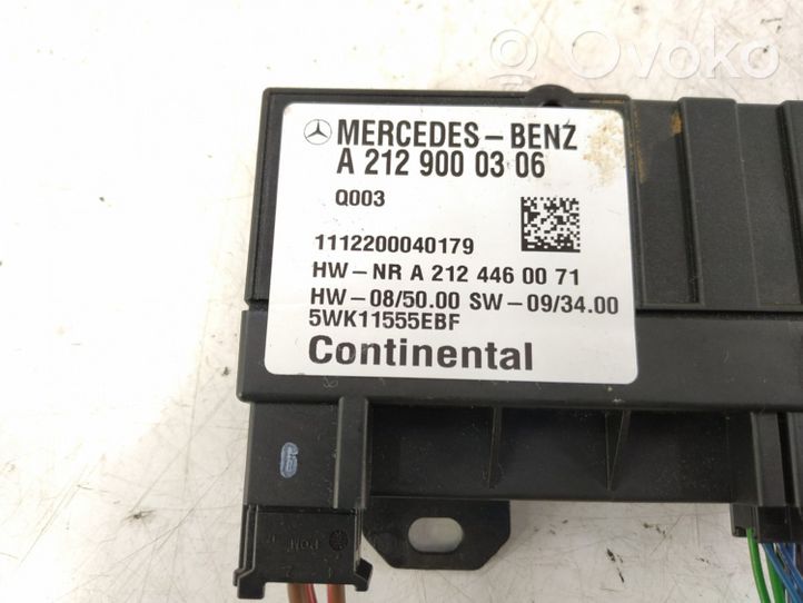 Mercedes-Benz CLS C218 X218 Unidad de control/módulo de la bomba de inyección de combustible DALISID894