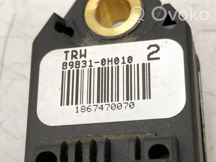 Toyota Yaris Sensor impacto/accidente para activar Airbag DALISID3368