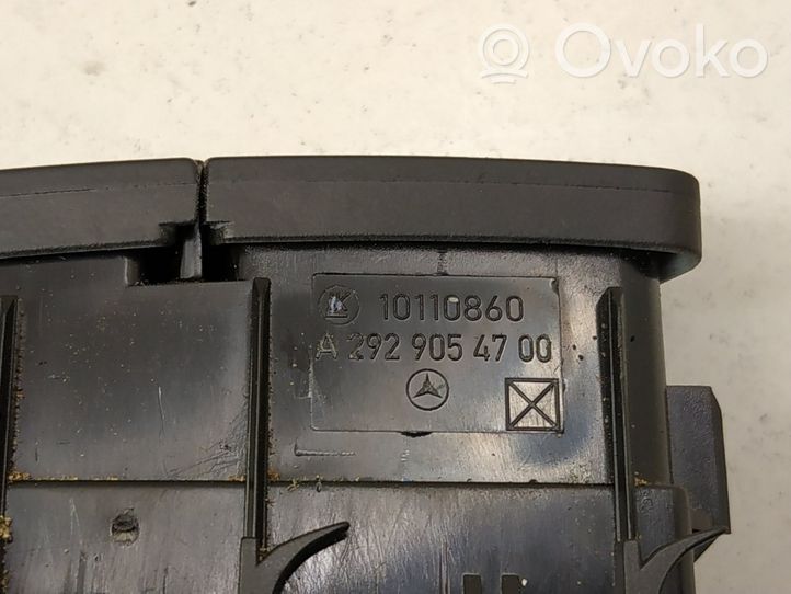 Mercedes-Benz GLC X253 C253 Central locking switch button DALISID381