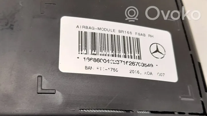 Mercedes-Benz GLE (W166 - C292) Airbag sedile 