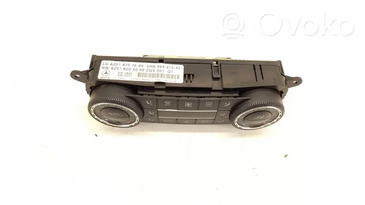 Mercedes-Benz R W251 Climate control unit 