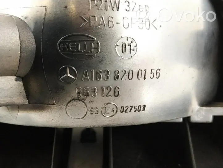 Mercedes-Benz ML W163 Papildomas stop žibintas 