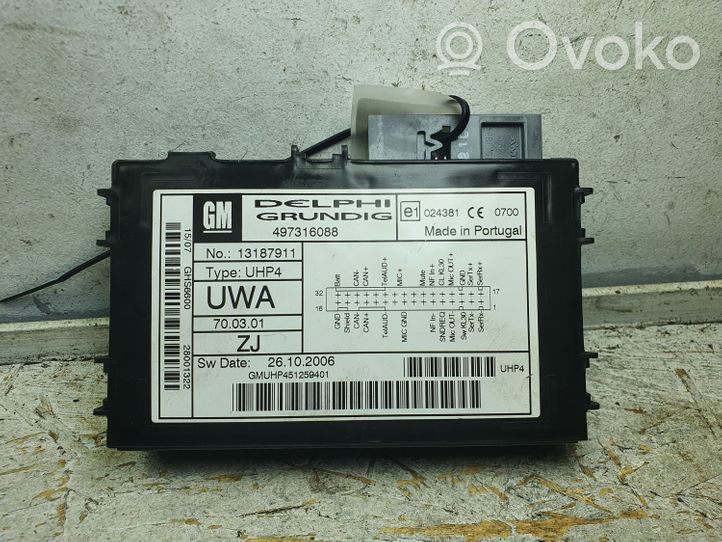 Opel Corsa D Phone control unit/module 13187911