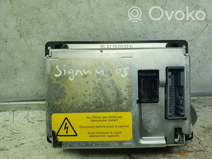Opel Signum Monitor / wyświetlacz / ekran 6591550302