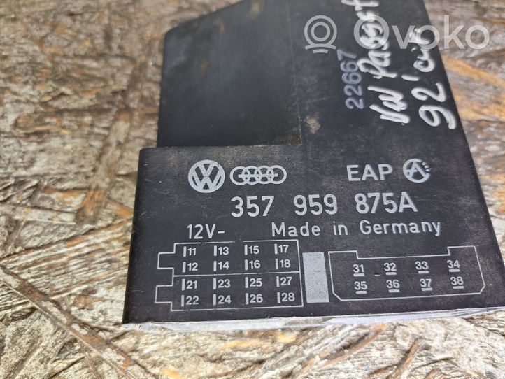 Volkswagen PASSAT B3 Moduł / Sterownik komfortu 357959875A