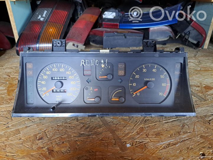 Renault 19 Compteur de vitesse tableau de bord 770078393000