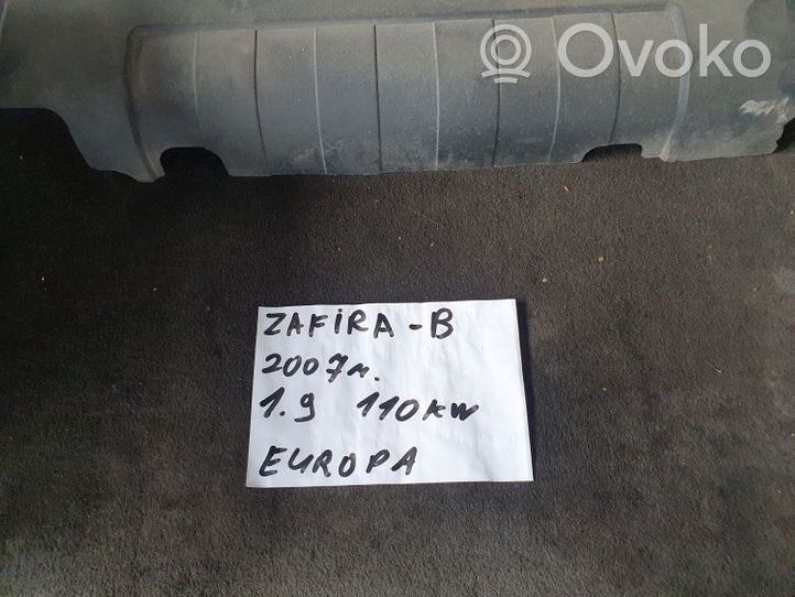 Opel Zafira B Couvercle cache moteur 