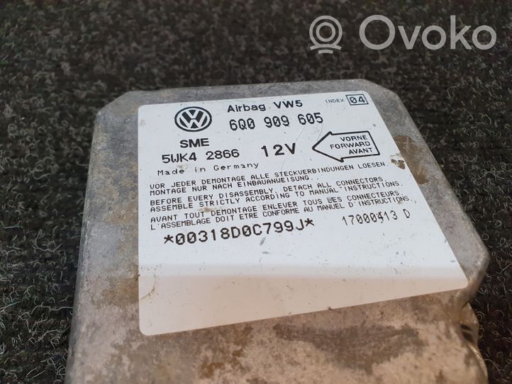 Volkswagen Sharan Gaisa spilvenu vadības bloks 6Q0909605