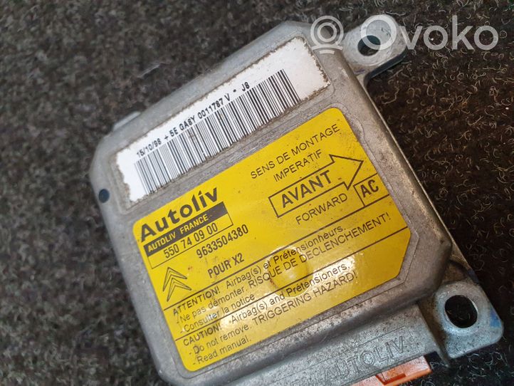 Citroen Xantia ABS vadības bloks 550740900