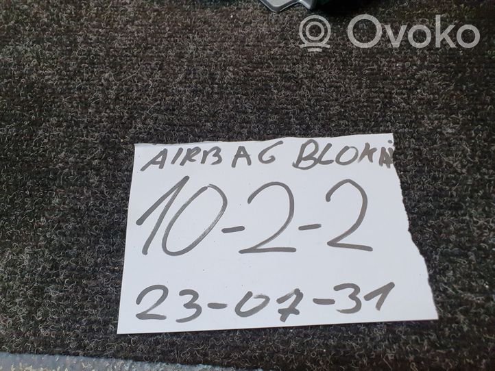 Opel Vectra C Oro pagalvių valdymo blokas 13170589