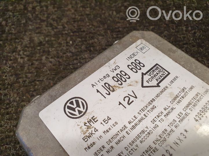 Volkswagen Sharan Airbagsteuergerät 1J0909608