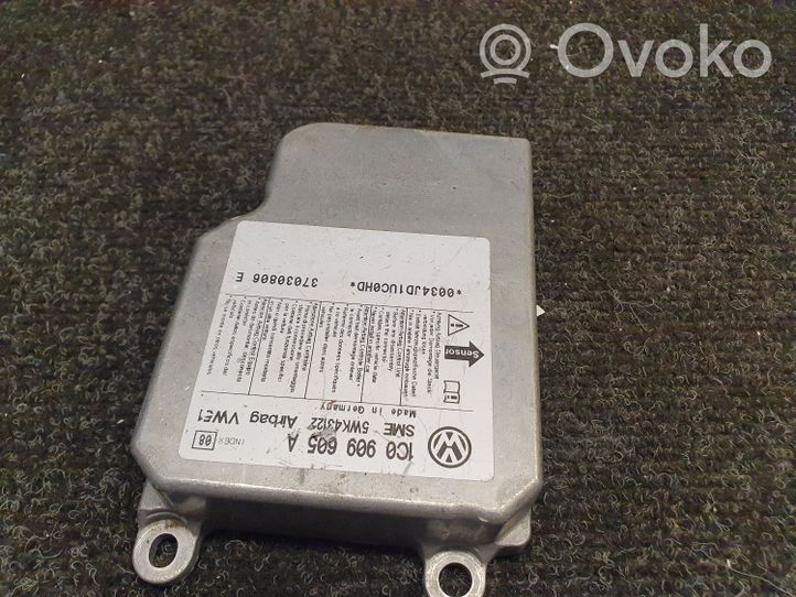 Volkswagen Transporter - Caravelle T5 Module de contrôle airbag 1C0909605A