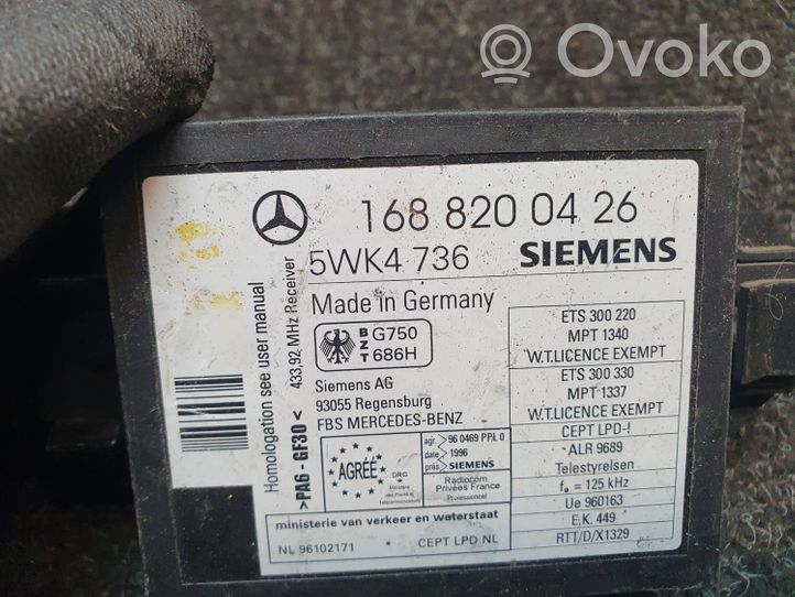 Mercedes-Benz A W168 Immobilizer control unit/module 1688200426