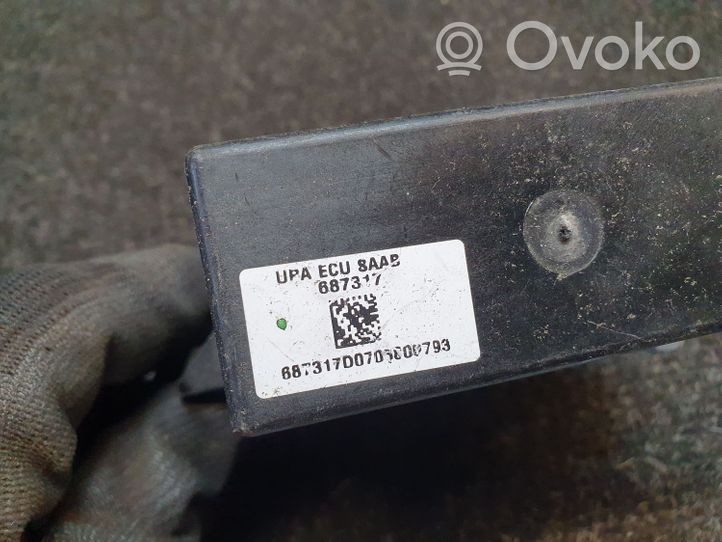 Saab 9-5 Pysäköintitutkan (PCD) ohjainlaite/moduuli 12771720