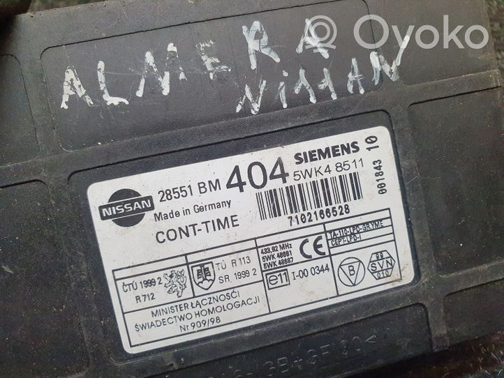 Nissan Almera Mukavuusmoduuli 28551BM