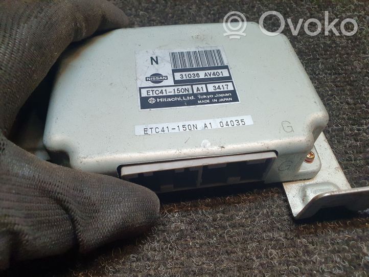 Nissan Primera Gearbox control unit/module 31036AV401