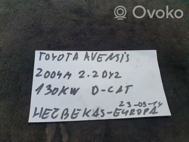 Toyota Avensis T250 Etuistuimen turvavyön solki 098014