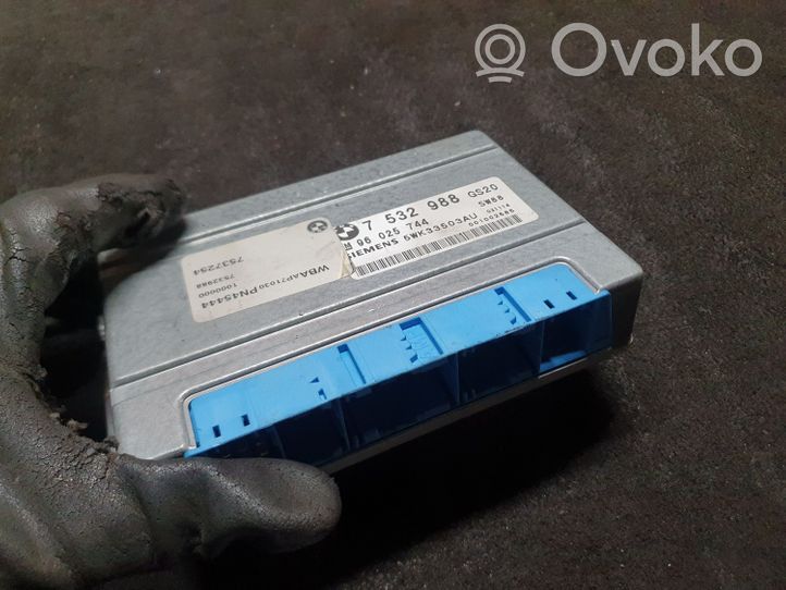 BMW 3 E46 Pavarų dėžės valdymo blokas 7532988