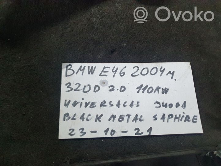 BMW 3 E46 Rivestimento vano piedi laterale 51438189733