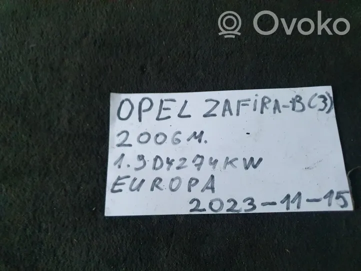 Opel Zafira B Durite de refroidissement tube 