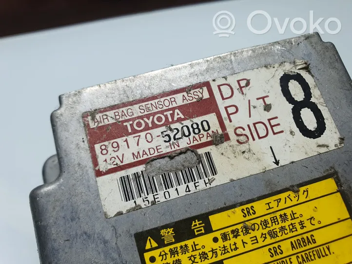 Toyota Yaris Verso Oro pagalvių valdymo blokas 8917052080