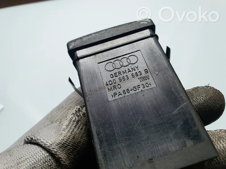 Audi A8 S8 D2 4D Interrupteur de siège chauffant 4D0963563B