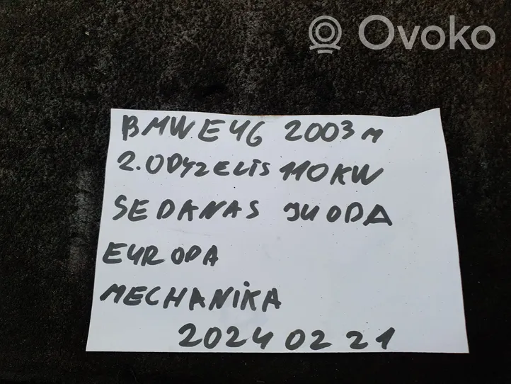 BMW 3 E46 Zawór podciśnienia / Elektrozawór turbiny 72234100