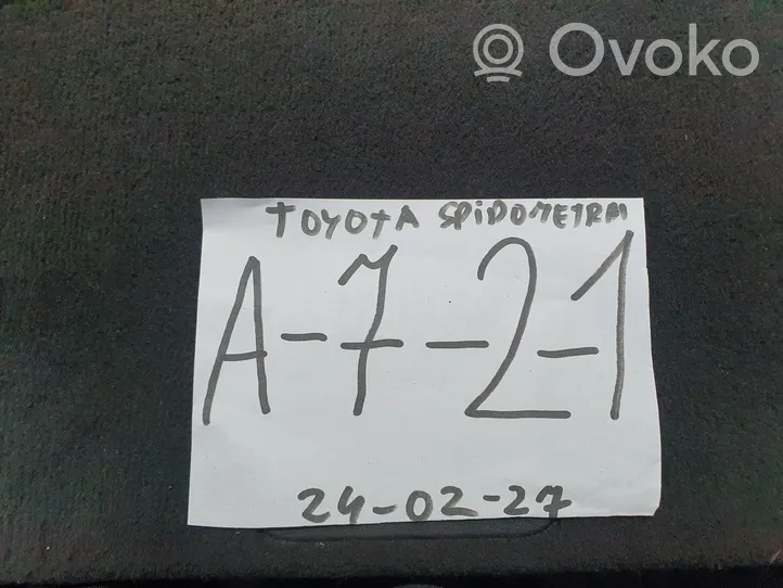 Toyota Avensis T250 Tachimetro (quadro strumenti) 8380005B30C
