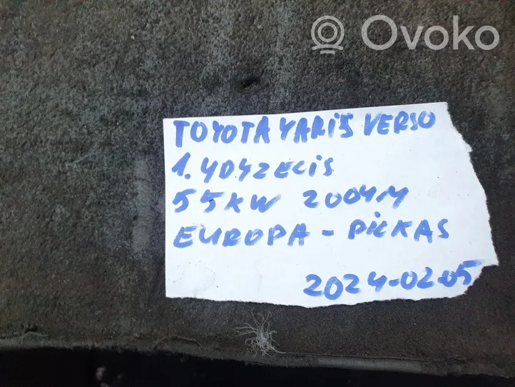 Toyota Yaris Verso Relè preriscaldamento candelette 2860133010