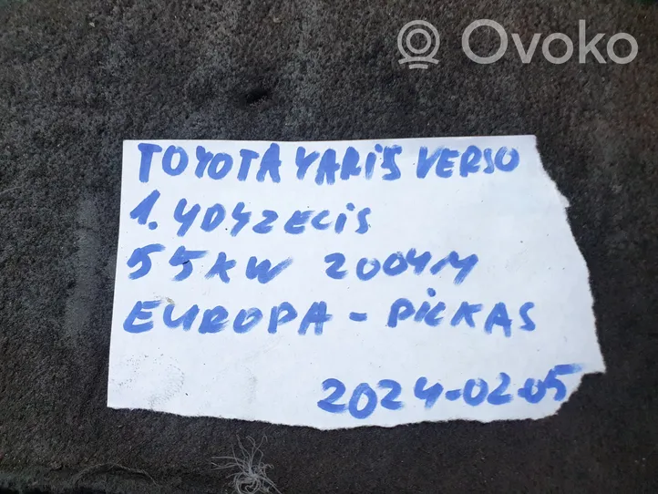 Toyota Yaris Verso Sensore d’urto/d'impatto apertura airbag 8917352040