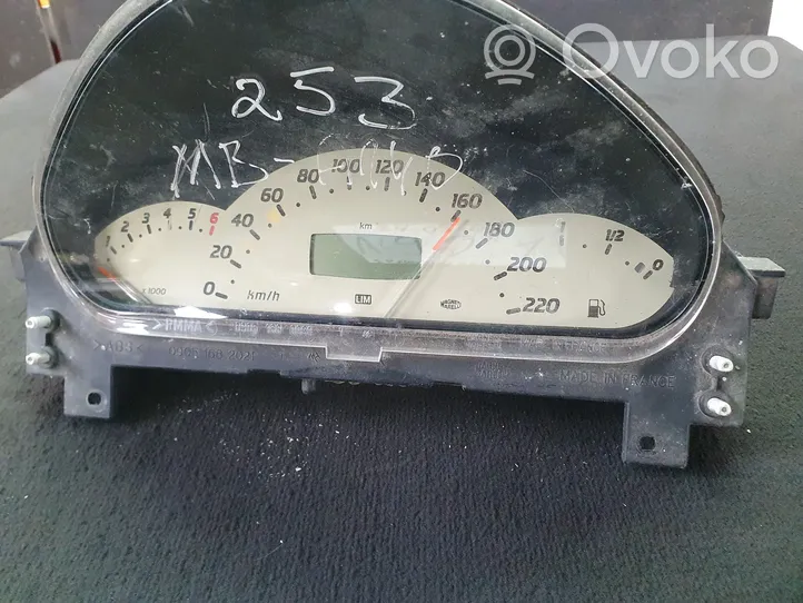 Mercedes-Benz A W168 Compteur de vitesse tableau de bord A1685403611