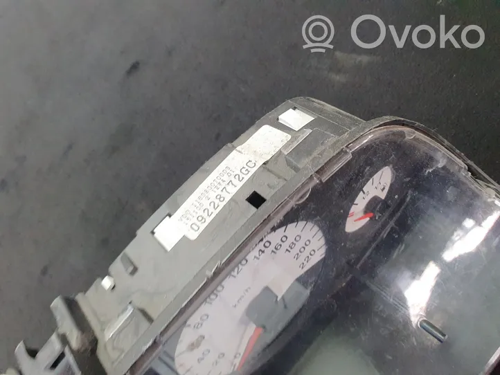 Opel Zafira A Speedometer (instrument cluster) 09228772GC