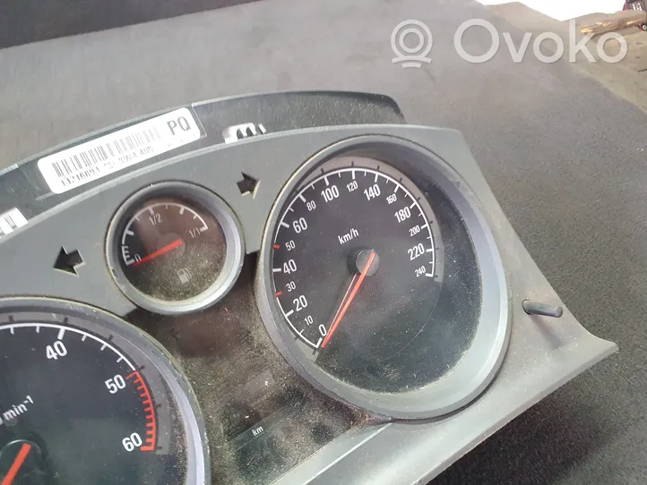 Opel Astra H Compteur de vitesse tableau de bord 13216693