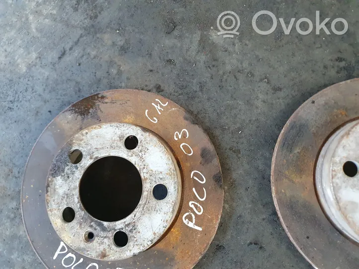 Volkswagen Polo Rear brake disc 