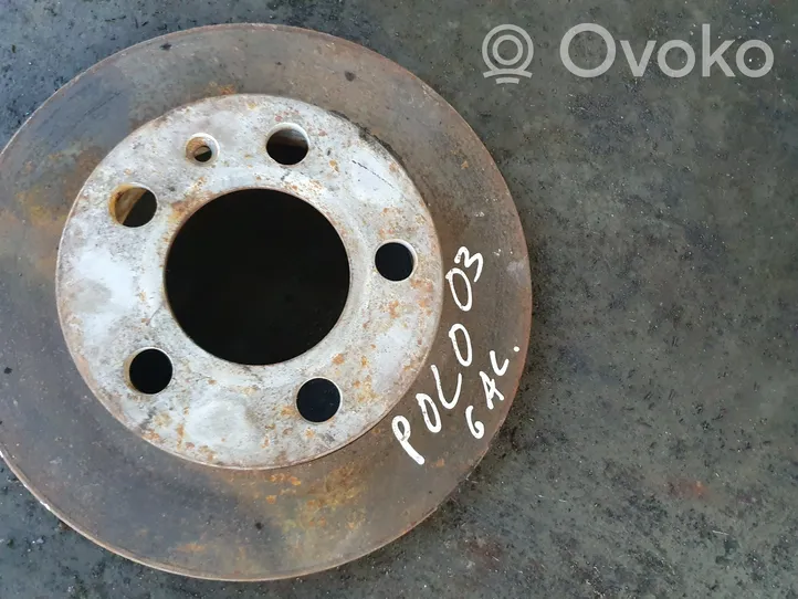 Volkswagen Polo Rear brake disc 