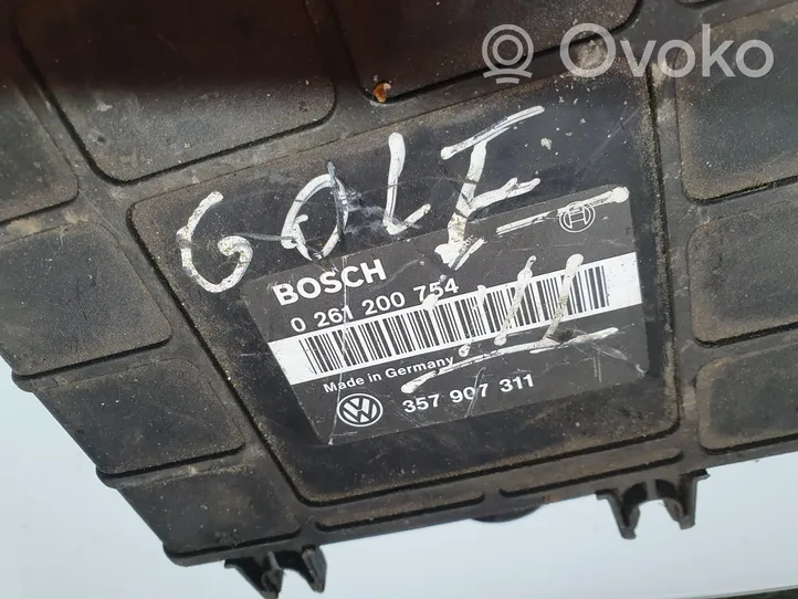 Volkswagen Golf II Sterownik / Moduł ECU 357907311