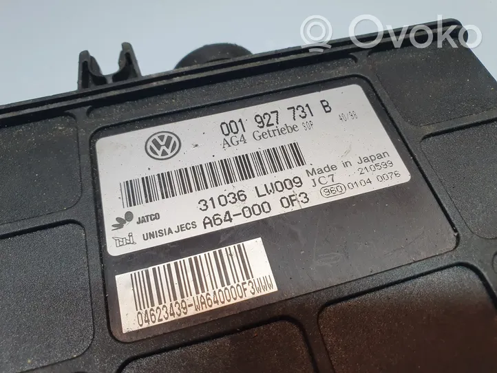 Volkswagen Polo Vaihdelaatikon ohjainlaite/moduuli 001927731B