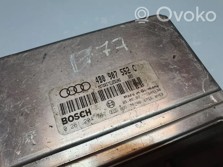 Audi A6 S6 C5 4B Variklio valdymo blokas 4B0907552C