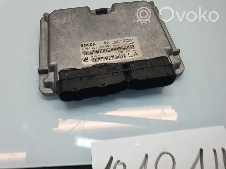 Opel Vectra B Sterownik / Moduł ECU 0281001633