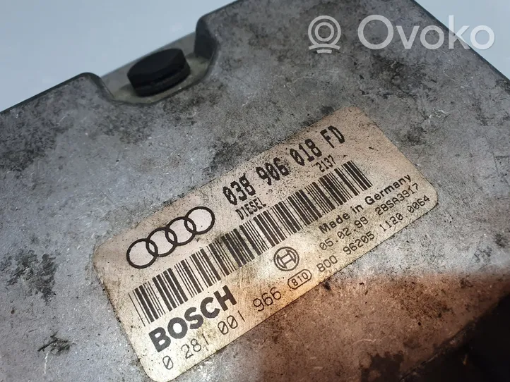 Audi A4 S4 B5 8D Centralina/modulo del motore 038906018FD