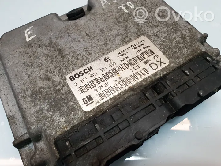 Opel Astra G Sterownik / Moduł ECU 09180353