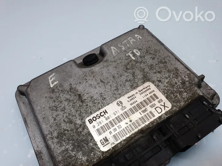 Opel Astra G Calculateur moteur ECU 09180353